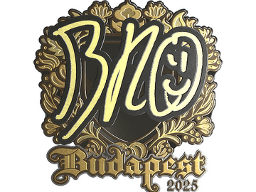 Sticker | br0 (Gold) | Budapest 2025