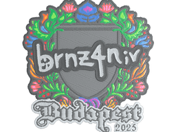 Sticker | brnz4n (Embroidered) | Budapest 2025
