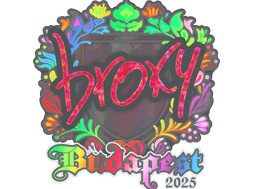 Sticker | broky (Holo) | Budapest 2025