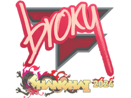Sticker | broky | Shanghai 2024