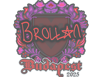 Sticker | Brollan | Budapest 2025