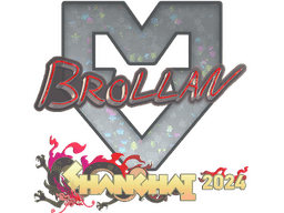 Sticker | Brollan (Glitter) | Shanghai 2024