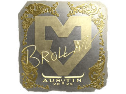 Sticker | Brollan (Gold) | Austin 2025