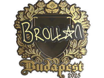 Sticker | Brollan (Gold) | Budapest 2025