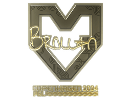 Sticker | Brollan (Gold) | Copenhagen 2024