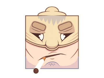 Sticker | Bum A Smoke