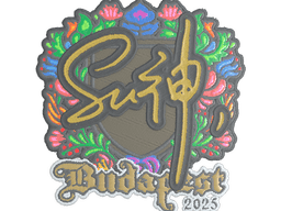 Sticker | C4LLM3SU3 (Embroidered) | Budapest 2025