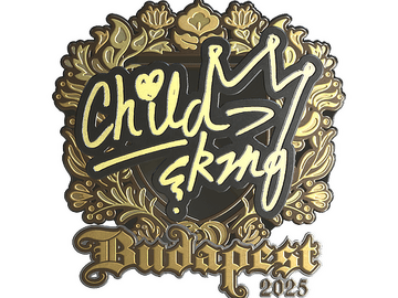Sticker | ChildKing (Gold) | Budapest 2025