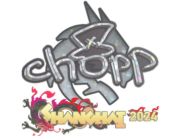 Sticker | chopper (Glitter) | Shanghai 2024
