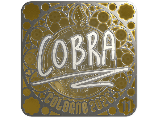Sticker | cobra (Foil, Ranked) | Cologne 2026