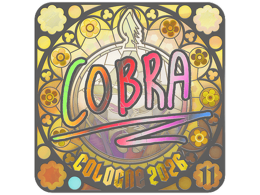 Sticker | cobra (Holo, Ranked) | Cologne 2026