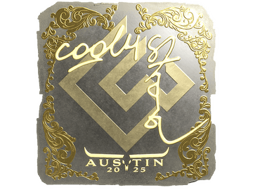 Sticker | cool4st (Gold) | Austin 2025