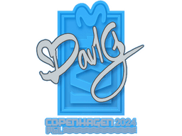 Sticker | dav1g | Copenhagen 2024