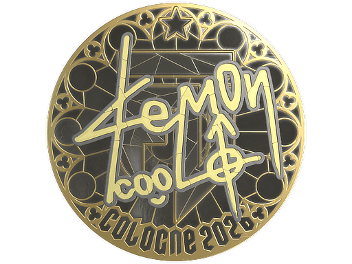 Sticker | dem0n (Gold) | Cologne 2026