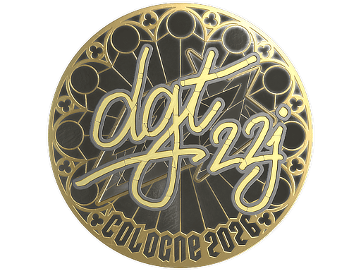 Sticker | dgt (Gold) | Cologne 2026