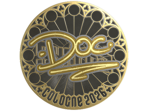 Sticker | doc (Gold) | Cologne 2026