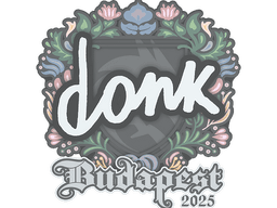 Sticker | donk | Budapest 2025