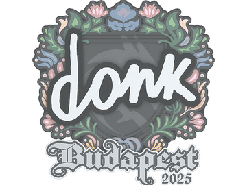 Sticker | donk | Budapest 2025