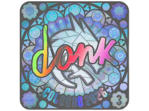 Sticker | donk (Holo, Ranked) | Cologne 2026