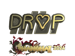 Sticker | drop (Gold) | Shanghai 2024