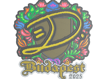 Sticker | dumau (Embroidered) | Budapest 2025