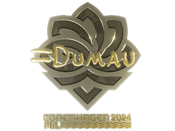 Sticker | dumau (Gold) | Copenhagen 2024