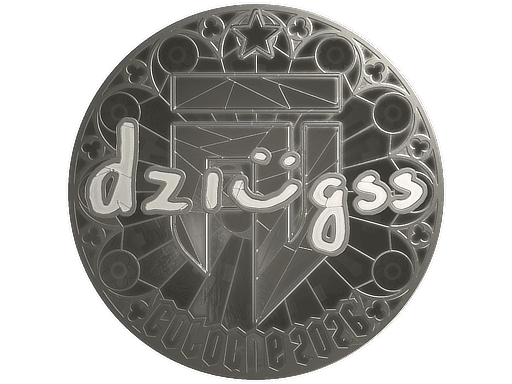 Sticker | dziugss (Foil) | Cologne 2026