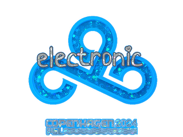 Sticker | electronic (Glitter) | Copenhagen 2024