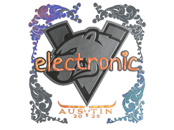 Sticker | electronic (Holo) | Austin 2025