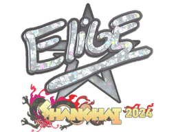 Sticker | EliGE (Glitter) | Shanghai 2024