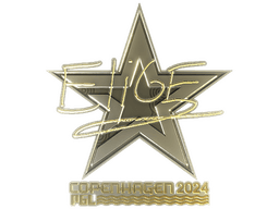 Sticker | EliGE (Gold) | Copenhagen 2024