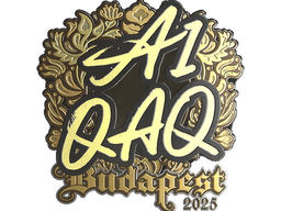 Sticker | EmiliaQAQ (Gold) | Budapest 2025