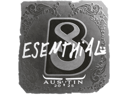 Sticker | esenthial (Foil) | Austin 2025