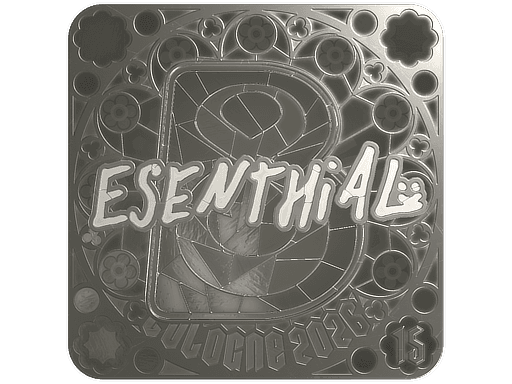 Sticker | esenthial (Foil, Ranked) | Cologne 2026