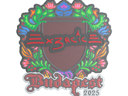 Sticker | Ex3rcice (Embroidered) | Budapest 2025