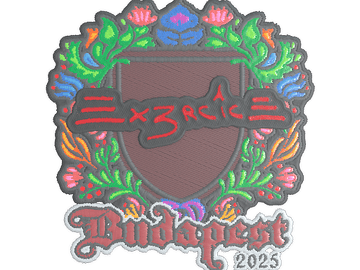 Sticker | Ex3rcice (Embroidered) | Budapest 2025