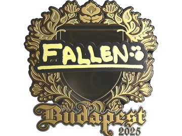 Sticker | FalleN (Gold) | Budapest 2025