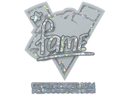 Sticker | fame (Glitter) | Copenhagen 2024