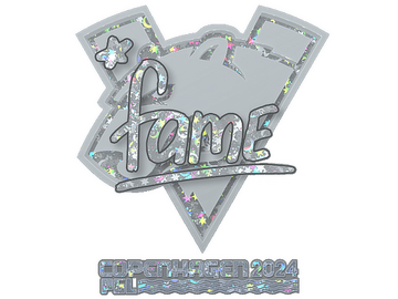 Sticker | fame (Glitter) | Copenhagen 2024