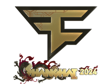 Sticker | FaZe Clan (Gold) | Shanghai 2024