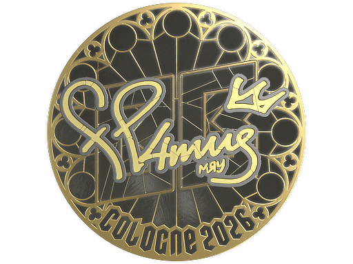 Sticker | FL4MUS (Gold) | Cologne 2026
