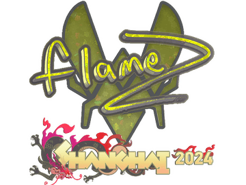 Sticker | FlameZ (Glitter) | Shanghai 2024