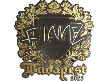 Sticker | FlameZ (Gold) | Budapest 2025