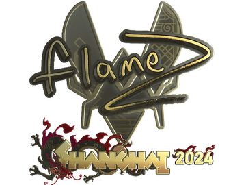 Sticker | FlameZ (Gold) | Shanghai 2024