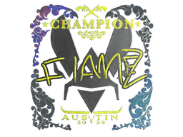 Sticker | FlameZ (Holo, Champion) | Austin 2025
