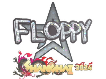 Sticker | floppy (Glitter) | Shanghai 2024