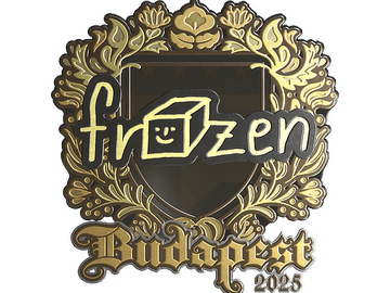 Sticker | frozen (Gold) | Budapest 2025