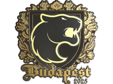 Sticker | FURIA (Gold) | Budapest 2025