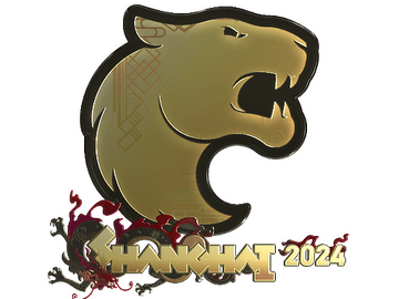 Sticker | FURIA (Gold) | Shanghai 2024