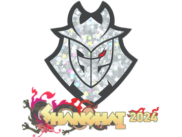 Sticker | G2 Esports (Glitter) | Shanghai 2024
